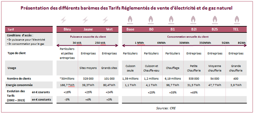 Quel Avenir Pour Les Tarifs Réglementés De Vente Dénergie En France